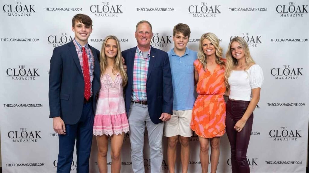 Mike Lilley and Melissa Stark children